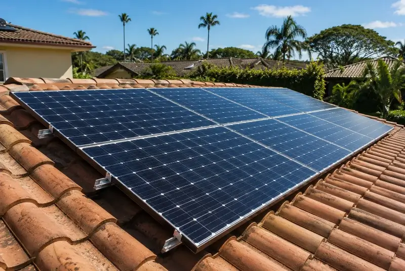 Installation de panneaux solaires à Séné
