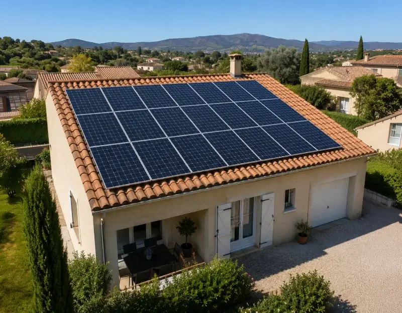 Prime à l'autoconsommation panneaux solaires Séné — aide financière de l'État